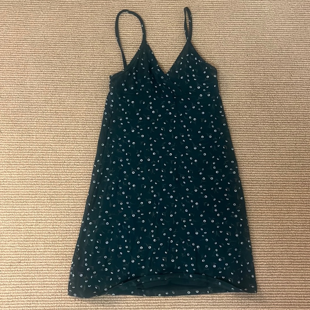 Brandy Melville mini green dress